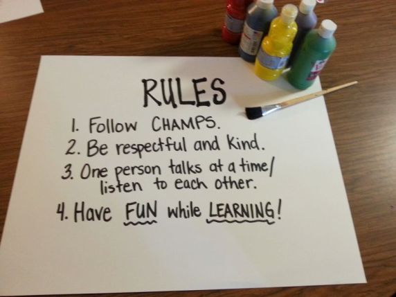 rules before hands